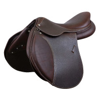 Sella mista Eric Thomas Élite martellata Avana Marrone Sella mista Eric Thomas Élite martellata Avana Marrone