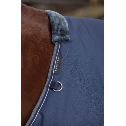 Coperta Equithème Tyrex 600 D 50g Marina / grigio Blu