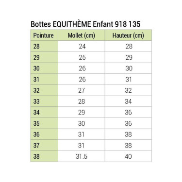 Stivali Equithème Bambino Nero