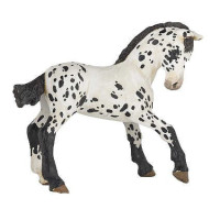 Figurina Puledro Appaloosa nero Papo