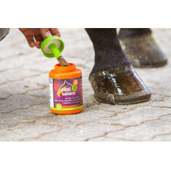 Olio per zoccoli Equinatura con pennello 450 mL