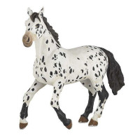 Figurina Appaloosa nera Papo