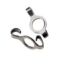 Ganci piatti per catenella