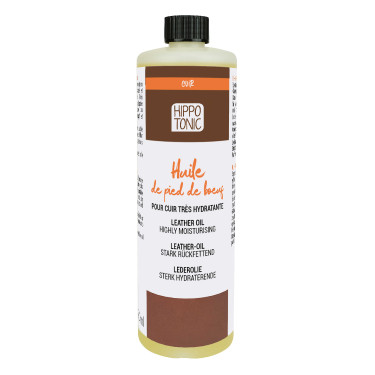 Lozione per cuoio a base di vero olio di piede di bue Hippo-Tonic