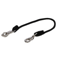 Lunga di attacco in gomma Covalliero Nero