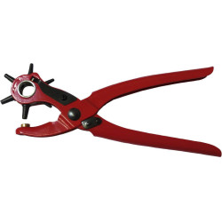 Pinza fustellatrice rossa