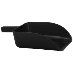 Paletta per cereali in plastica colorata Nero