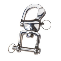 Moschettone da attacco in acciaio inox