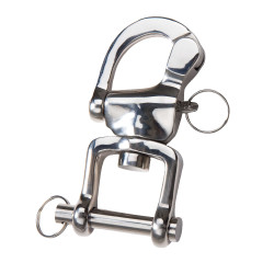 Moschettone da attacco in acciaio inox