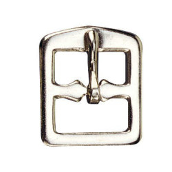 Fibbia per staffile in acciaio nichelato