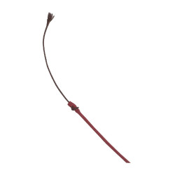 Frustino da dressage Whip & Go con manico in plastica Bordeaux