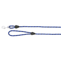 Lunga corda con maniglia Rosso / blu