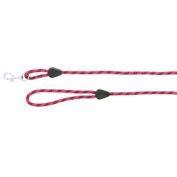 Lunga corda con maniglia Lampone / nero Rosso Lunga corda con maniglia Lampone / nero Rosso