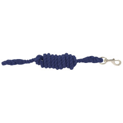 Lunga corda di cotone intrecciato Blu navy