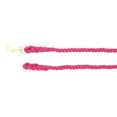 Lunga corda di cotone intrecciato Fucsia Rosa