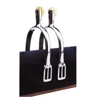 Speroni Feeling Prince de Galles in acciaio inox con rotella liscia Speroni Feeling Prince de Galles in acciaio inox con rotella liscia