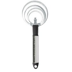 Striglia metallica rotonda Hippo-Tonic Glossy