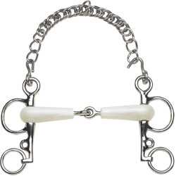 Mors Pelham Feeling spezzato flexi branche corte