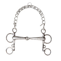 Mors Pelham Feeling rotto con branche corte