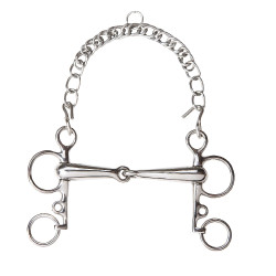 Mors Pelham Feeling rotto con branche corte