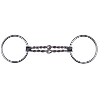 Filet a 2 anelli Feeling con doppio cannone intrecciato