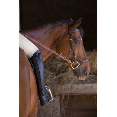 Mini-chaps Equithème Premium Nero
