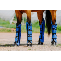 Paratendini da trasporto Equithème Tyrex 1200 D Blu / nero