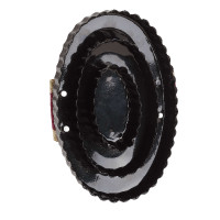 Striglia ovale metallica