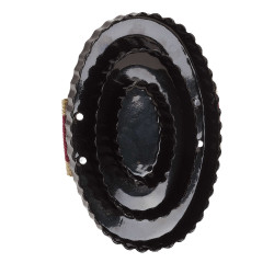 Striglia ovale metallica