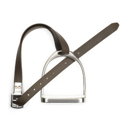 Staffili classici sintetici Wintec Marrone