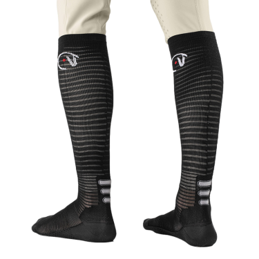 Calze da equitazione Ego7 Air Sock Nero