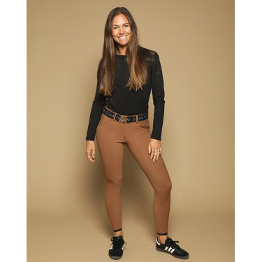 Pantaloni GEM John Full grip Caffè Marrone