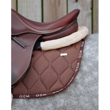 Tappeto GEM Love Cioccolato Marrone