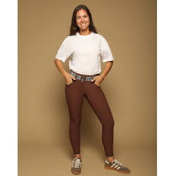 Pantaloni GEM Cooper da donna Cioccolato Marrone