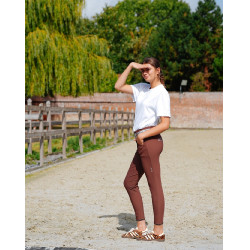 Pantaloni GEM Cooper da donna Cioccolato Marrone