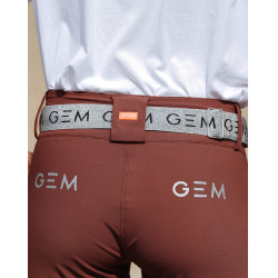 Pantaloni GEM Cooper da donna Cioccolato Marrone