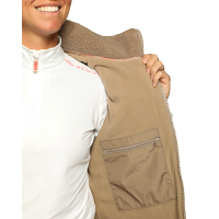 Gilet On GEM senza maniche da donna Castagno Marrone