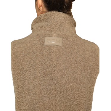 Gilet On GEM senza maniche da donna Castagno Marrone