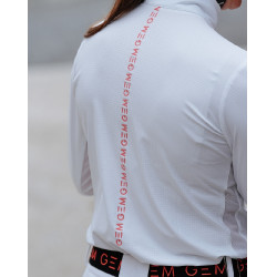 Polo Victore GEM a maniche lunghe da donna Bianco