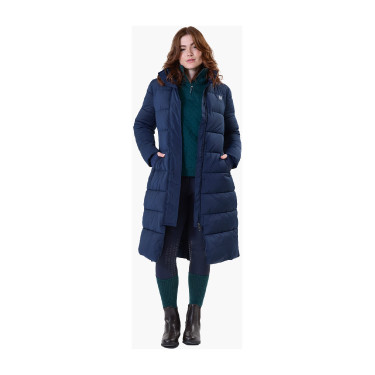 Cappotto lungo imbottito Horseware Verve da donna Marina Blu marino