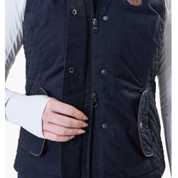 Gilet senza maniche Horseware Newmarket donna Marina Blu marino