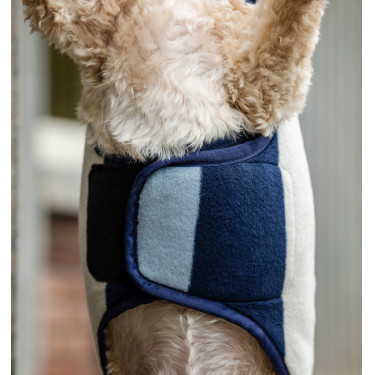 Coperta in pile Horseware Newmarket per cane Marine witney Blu marino Coperta in pile Horseware Newmarket per cane Marine witney Blu marino