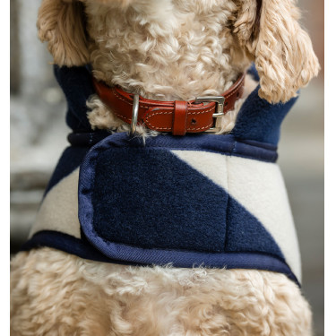 Coperta in pile Horseware Newmarket per cane Marine witney Blu marino Coperta in pile Horseware Newmarket per cane Marine witney Blu marino