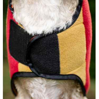 Coperta in pile Horseware Newmarket per cane Oro bianco Coperta in pile Horseware Newmarket per cane Oro bianco