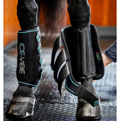 Stinchiere Horseware Ice-Vibe Nero / acqua