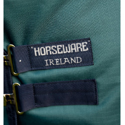 Coperta Horseware Amigo Ripstop 900D Turnout 100g Verde dinastia / blu marine / argento