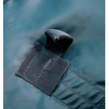 Coperta Horseware Amigo Ripstop 900D Turnout 100g Verde dinastia / blu marine / argento