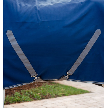 Coperta per box Horseware Rambo fodera in microfibra Marino / temporale / grigio argento Blu marino Coperta per box Horseware Rambo fodera in microfibra Marino / temporale / grigio argento Blu marino