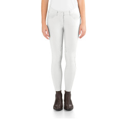 Pantaloni da equitazione Ego7 Jumping VB donna Bianco