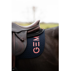 Tappeto GEM Ten Marino / corallo Blu